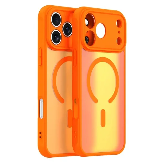 Калъф Techsuit HaloFrost II MagSafe - iPhone 18 Pro Max / iPhone 17 Pro Max - Оранжев