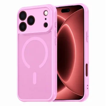 Калъф Techsuit HaloFrost II MagSafe - iPhone 18 Pro Max / iPhone 17 Pro Max - Розов