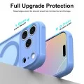 Калъф Techsuit - HaloFrost II MagSafe - iPhone 18 Pro Max / iPhone 17 Pro Max - Светлосин