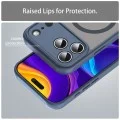 Калъф Techsuit HaloFrost II MagSafe - iPhone 18 Pro Max / iPhone 17 Pro Max - Тъмно син