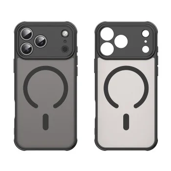 Калъф Techsuit HaloFrost II MagSafe - iPhone 18 Pro / iPhone 17 Pro - Черен
