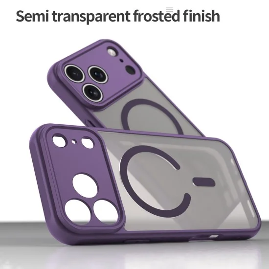 Калъф Techsuit HaloFrost II MagSafe - iPhone 18 Pro / iPhone 17 Pro - Лилав