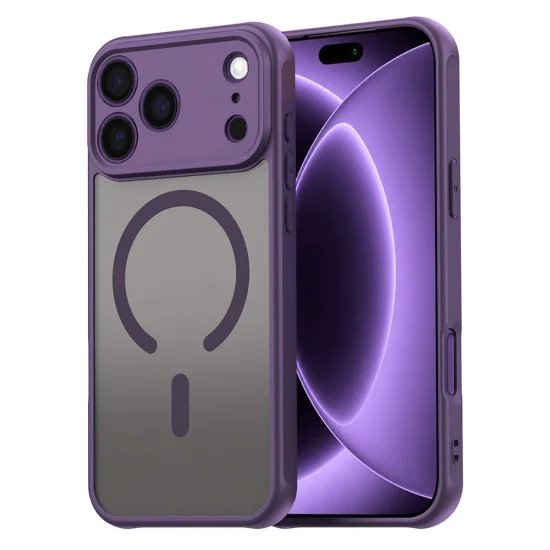 Калъф Techsuit HaloFrost II MagSafe - iPhone 18 Pro / iPhone 17 Pro - Лилав