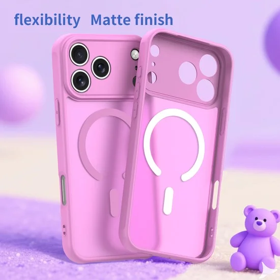 Калъф Techsuit HaloFrost II MagSafe - iPhone 18 Pro / iPhone 17 Pro - Розов