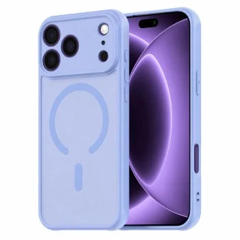 Калъф Techsuit - HaloFrost II MagSafe - iPhone 18 Pro / iPhone 17 Pro - Светлосин