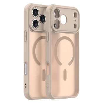 Калъф Techsuit HaloFrost II MagSafe - iPhone 18 Pro / iPhone 17 Pro - Златист