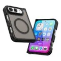Калъф Techsuit - HaloFrost II MagSafe - iPhone Duo - Черен