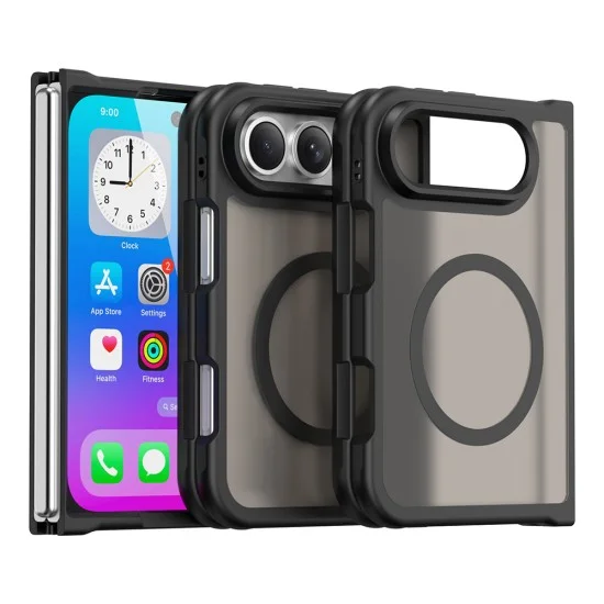 Калъф Techsuit - HaloFrost II MagSafe - iPhone Duo - Черен