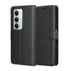 Калъф – Techsuit Leather Folio – Xiaomi Redmi 15 4G / Redmi 15 5G – Черен