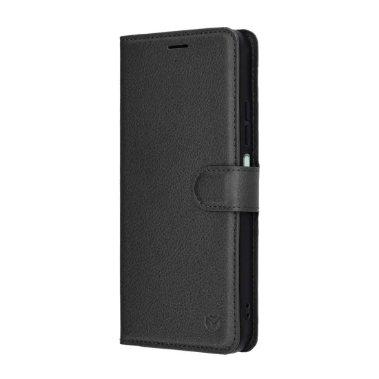 Калъф – Techsuit Leather Folio – Xiaomi Redmi 15C 4G / Redmi 15C 5G / Poco C85 4G – Черен