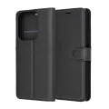 Калъф – Techsuit Leather Folio – Xiaomi Redmi 15C 4G / Redmi 15C 5G / Poco C85 4G – Черен