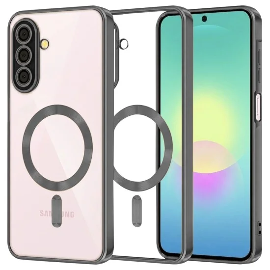 Калъф Techsuit Luxury Crystal MagSafe - Samsung Galaxy A27 5G - Черен