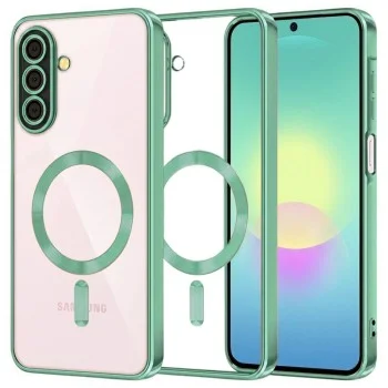 Калъф Techsuit Luxury Crystal MagSafe - Samsung Galaxy A27 5G - Зелен