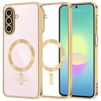 Калъф Techsuit Luxury Crystal MagSafe - Samsung Galaxy A27 5G - Златист