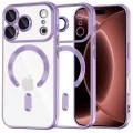 Калъф Techsuit Luxury Crystal MagSafe - iPhone 18 Pro Max / iPhone 17 Pro Max - Светло лилав