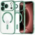 Калъф Techsuit Luxury Crystal MagSafe - iPhone 18 Pro Max / iPhone 17 Pro Max - Зелен