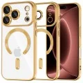 Калъф Techsuit Luxury Crystal MagSafe - iPhone 18 Pro Max / iPhone 17 Pro Max - Златист