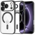 Калъф Techsuit Luxury Crystal MagSafe - iPhone 18 Pro / iPhone 17 Pro - Черен
