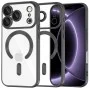 Калъф Techsuit Luxury Crystal MagSafe - iPhone 18 Pro / iPhone 17 Pro - Черен