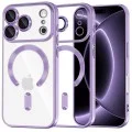 Калъф Techsuit Luxury Crystal MagSafe - iPhone 18 Pro / iPhone 17 Pro - Светло лилав