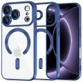 Калъф Techsuit Luxury Crystal MagSafe - iPhone 18 Pro / iPhone 17 Pro - Тъмно син