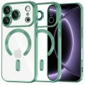 Калъф Techsuit Luxury Crystal MagSafe - iPhone 18 Pro / iPhone 17 Pro - Зелен