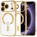 Калъф Techsuit Luxury Crystal MagSafe - iPhone 18 Pro / iPhone 17 Pro - Златист