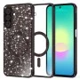 Калъф Techsuit Luxury Glitter MagSafe - Samsung Galaxy A27 5G - Черен