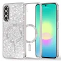 Калъф Techsuit Luxury Glitter MagSafe - Samsung Galaxy A27 5G - Сребрист