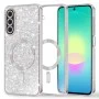 Калъф Techsuit Luxury Glitter MagSafe - Samsung Galaxy A27 5G - Сребрист