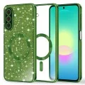 Калъф Techsuit Luxury Glitter MagSafe - Samsung Galaxy A27 5G - Зелен