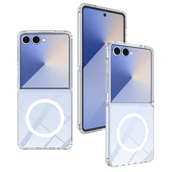 Калъф Techsuit MagSafe Pro - Samsung Galaxy Z Flip8 - Прозрачен