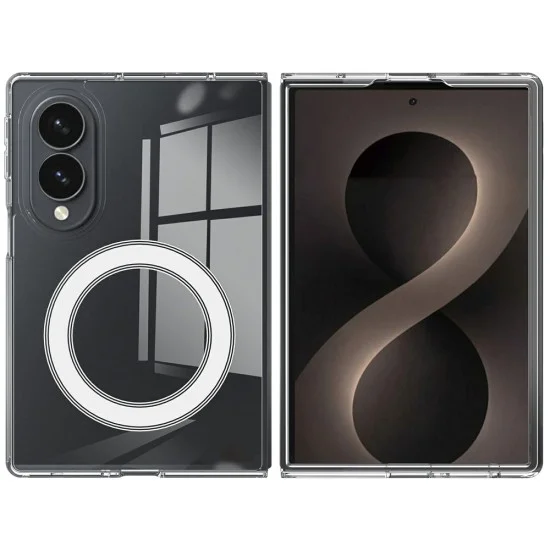 Калъф Techsuit MagSafe Pro - Samsung Galaxy Z Fold8 - Прозрачен