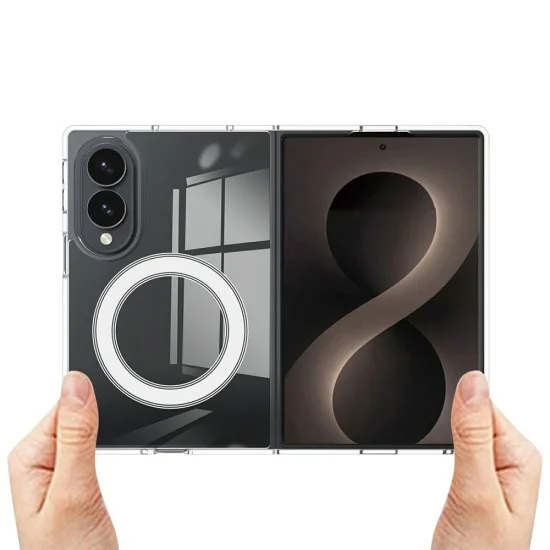 Калъф Techsuit MagSafe Pro - Samsung Galaxy Z Fold8 - Прозрачен