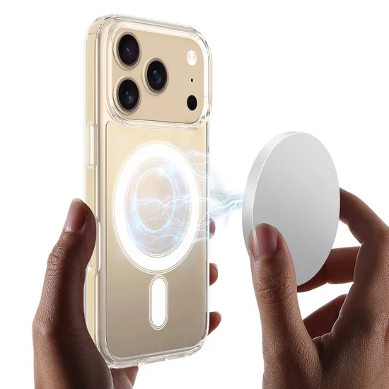 Калъф Techsuit MagSafe Pro - iPhone 18 Pro / iPhone 17 Pro - Прозрачен