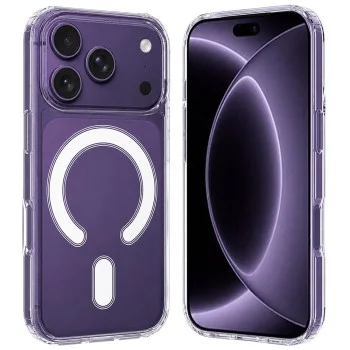 Калъф Techsuit MagSafe Pro - iPhone 18 Pro / iPhone 17 Pro - Прозрачен