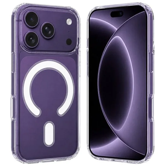Калъф Techsuit MagSafe Pro - iPhone 18 Pro / iPhone 17 Pro - Прозрачен