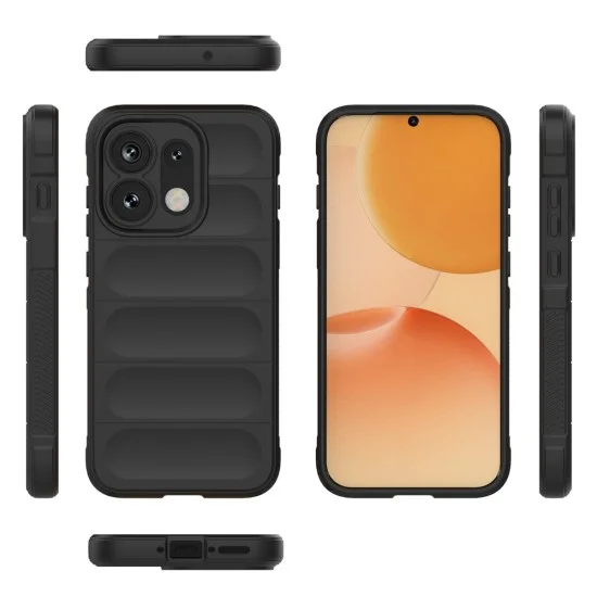 Калъф Techsuit Magic Shield - Oppo Reno16 / Reno16 Pro - Черен