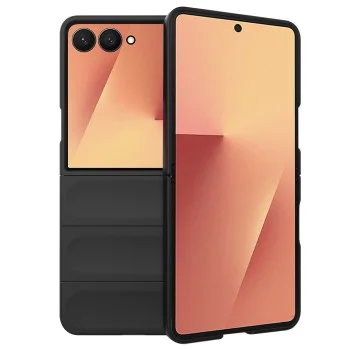 Калъф – Techsuit Magic Shield – Samsung Galaxy Z Flip7 – Черен