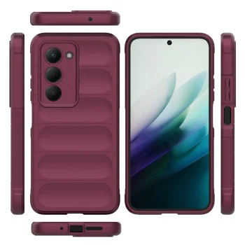 Калъф – Techsuit Magic Shield – Xiaomi Redmi 15 4G / Redmi 15 5G – Бордо