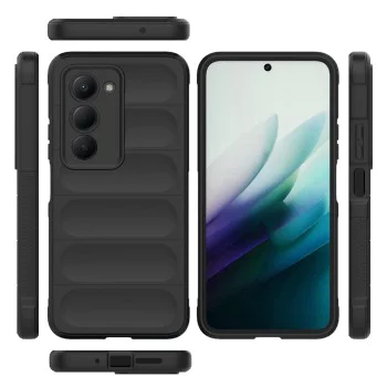 Калъф – Techsuit Magic Shield – Xiaomi Redmi 15 4G / Redmi 15 5G – Черен