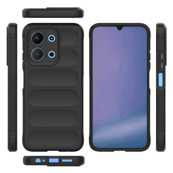 Калъф – Techsuit Magic Shield – Xiaomi Redmi 15C 4G / Redmi 15C 5G – Черен