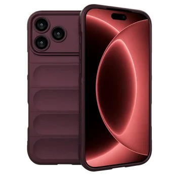 Калъф Techsuit Magic Shield - iPhone 18 Pro Max / iPhone 17 Pro Max - Бордо