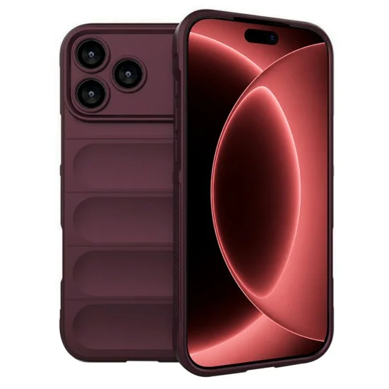 Калъф Techsuit Magic Shield - iPhone 18 Pro Max / iPhone 17 Pro Max - Бордо