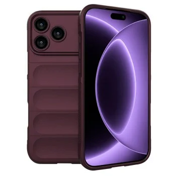Калъф Techsuit Magic Shield - iPhone 18 Pro / iPhone 17 Pro - Бордо