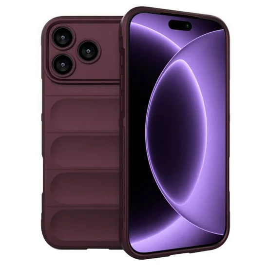 Калъф Techsuit Magic Shield - iPhone 18 Pro / iPhone 17 Pro - Бордо