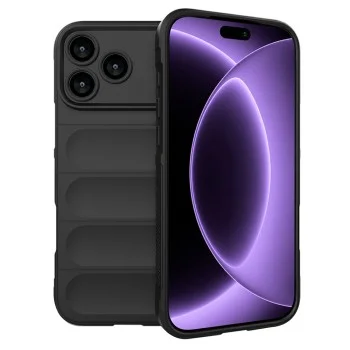 Калъф Techsuit Magic Shield - iPhone 18 Pro / iPhone 17 Pro - Черен