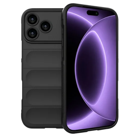 Калъф Techsuit Magic Shield - iPhone 18 Pro / iPhone 17 Pro - Черен