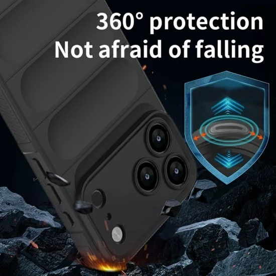Калъф Techsuit Magic Shield - iPhone 18 Pro / iPhone 17 Pro - Червен