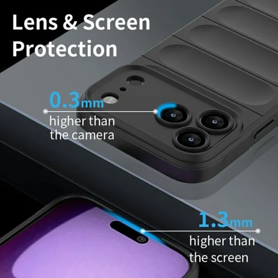 Калъф Techsuit Magic Shield - iPhone 18 Pro / iPhone 17 Pro - Лилав